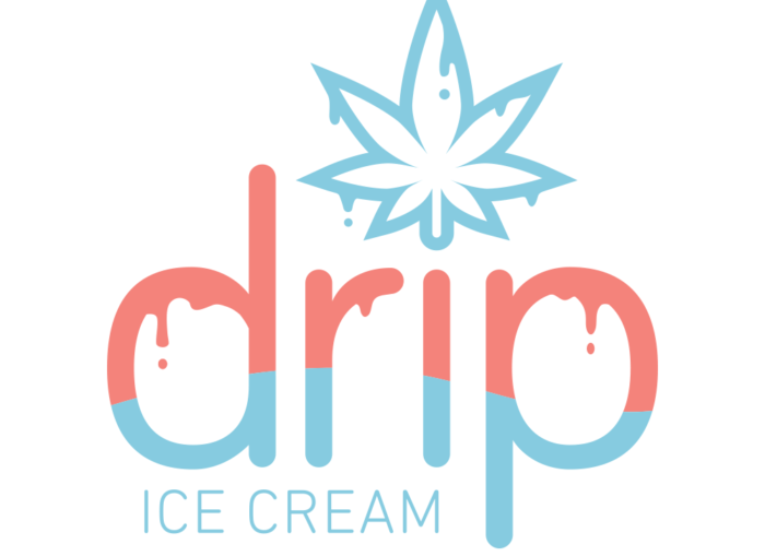 The logo for Drip Ice Cream